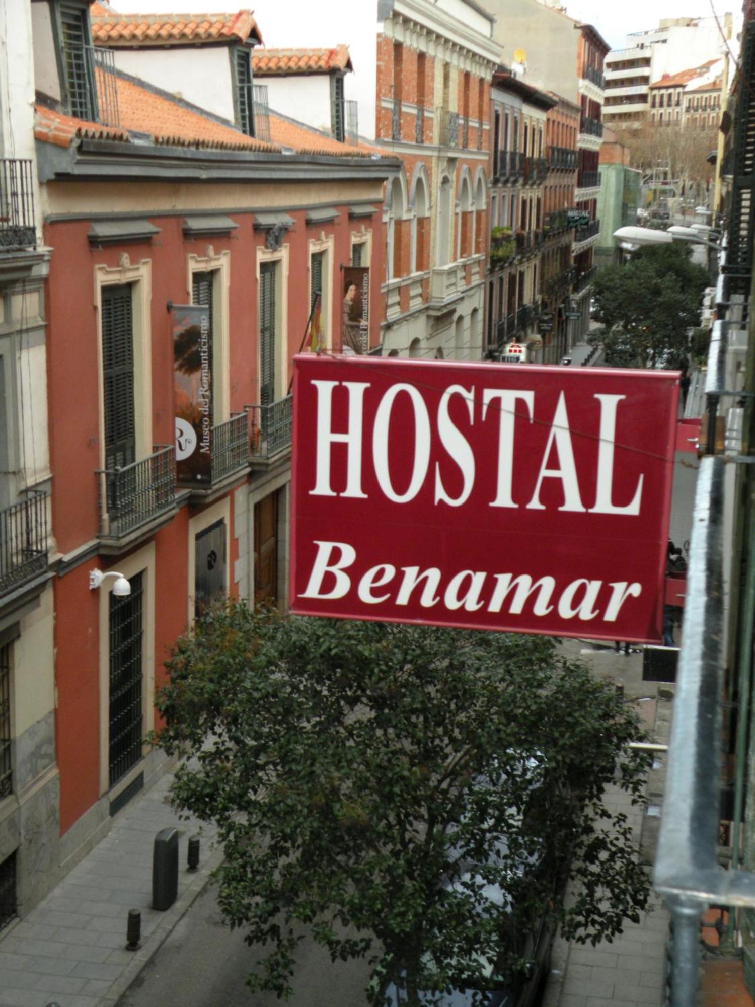 Hostal Benamar Hotel Madrid Kültér fotó